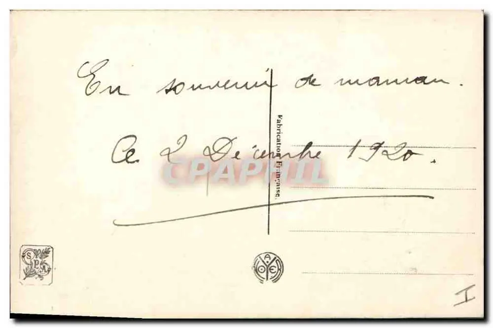 Mulher tocando mandolina — Salão — R.F. Hortense Richard, Mignon - Verso