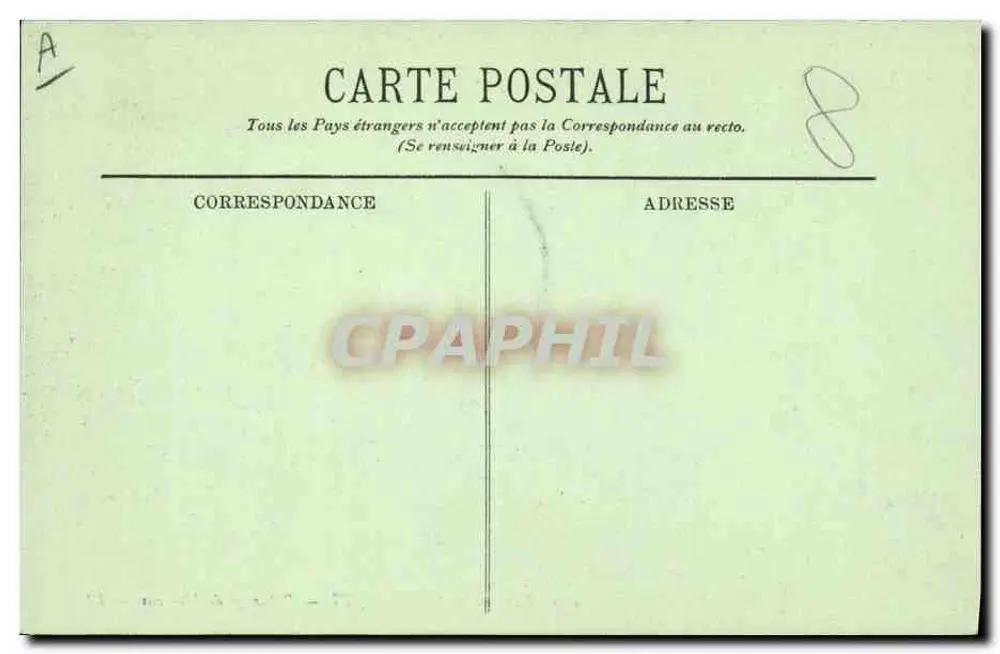 Environs de CAUTERETS — Pâturage de Moutons — LL. n°26 - Verso