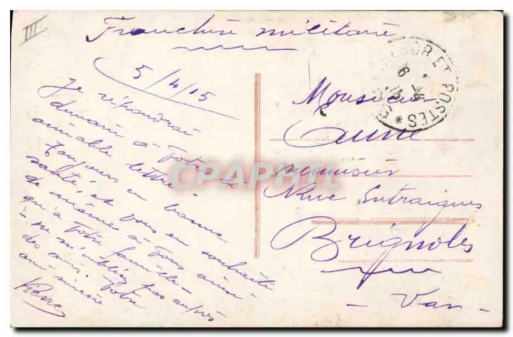 Joffre e Foch — fotografia segundo a Illustration — L'At d'Art Photo, Paris (92) - Verso