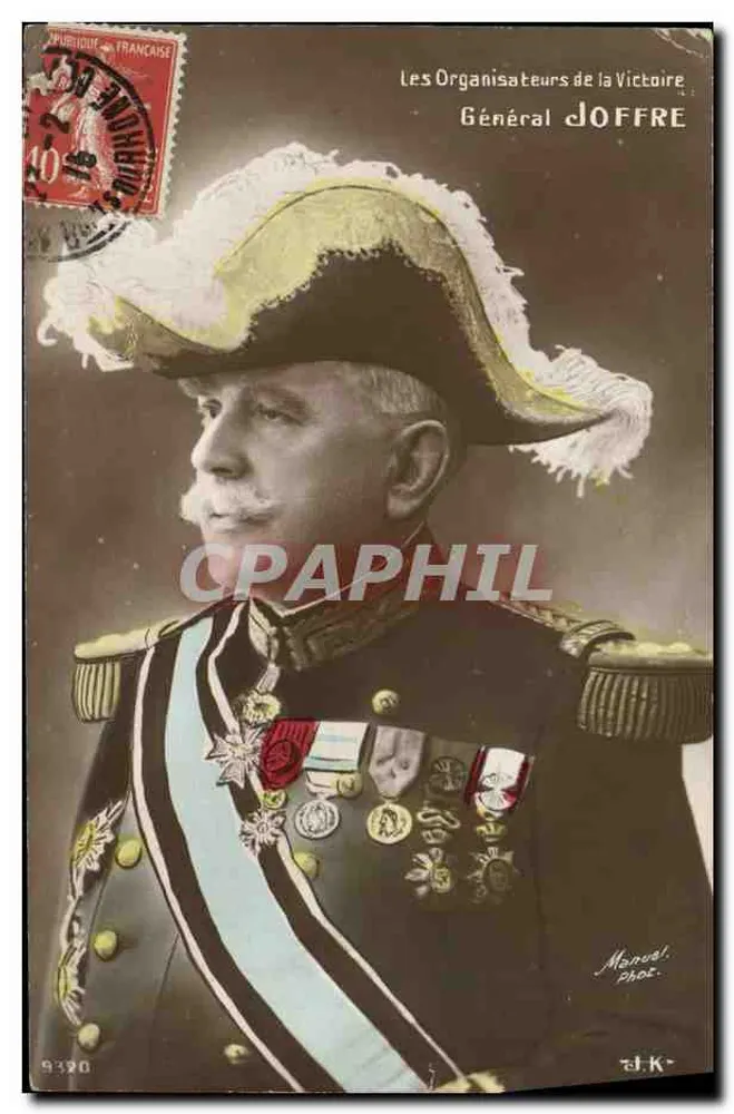 Generał Joffre — Organizatorzy zwycięstwa — Manuel Phot. - Awers