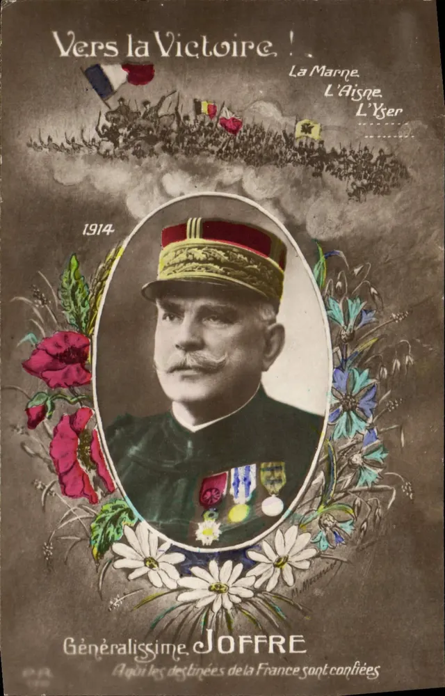 Geral Joffre — Para a Vitória! — 1914 - Frente