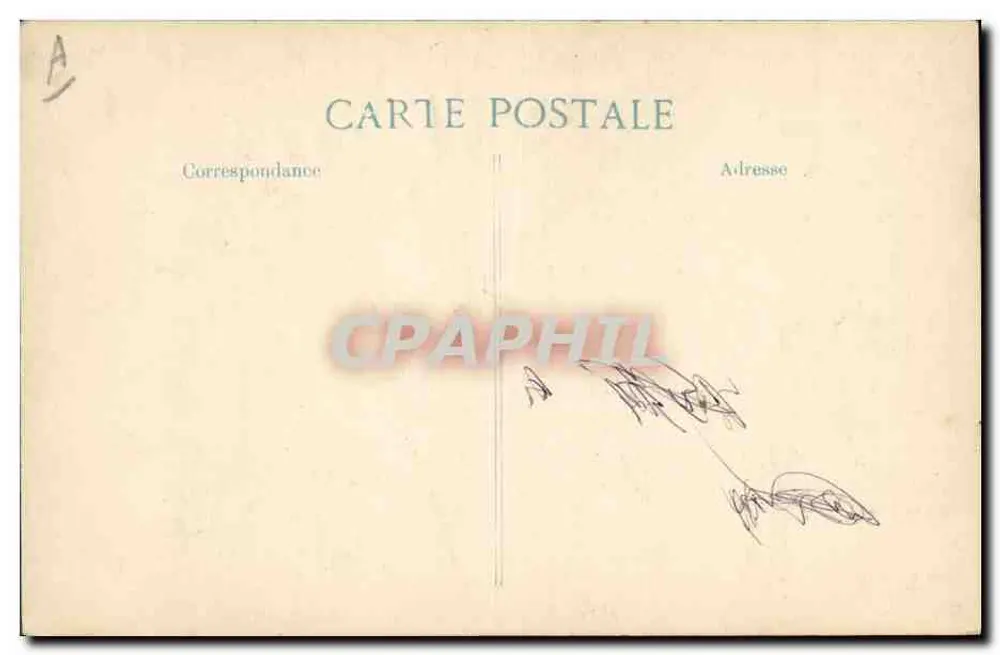 Generäle DE CASTELNAU, JOFFRE, PAU — Verlag E.P.D. — Seriennummer nicht sichtbar - Rückseite