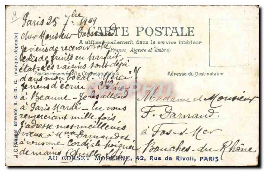 Der Letzte des Bataillons — nach Jules Monge — Verlag nicht sichtbar - Rückseite