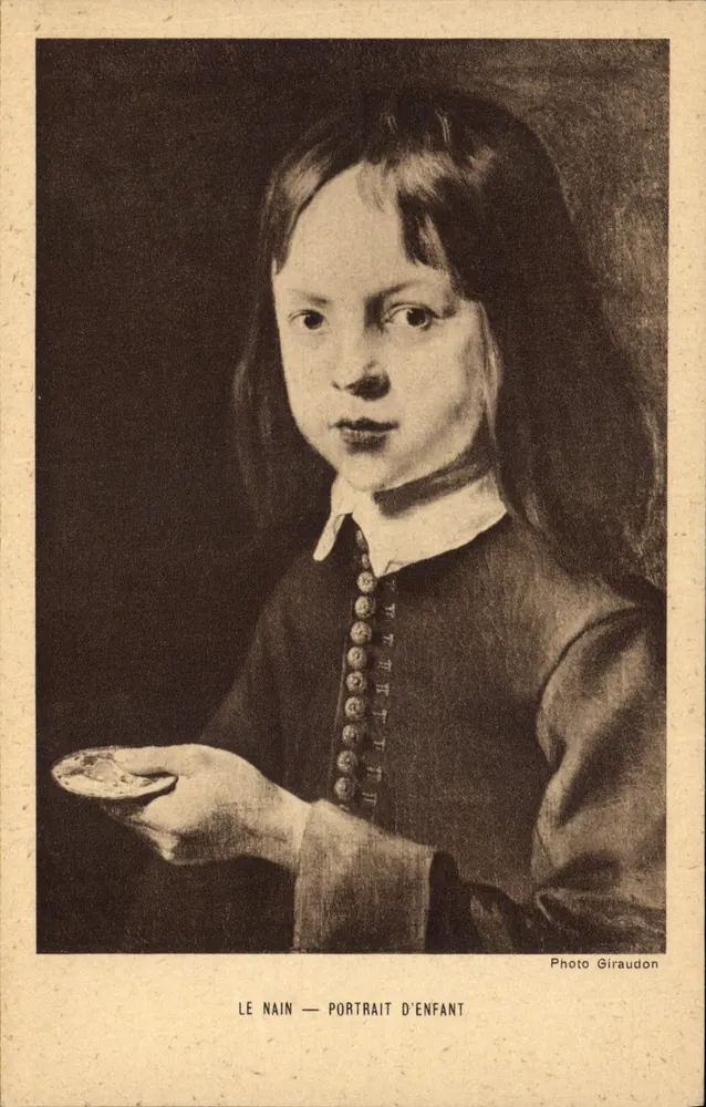 O Anão — Retrato de Criança — Photo Giraudon - Frente