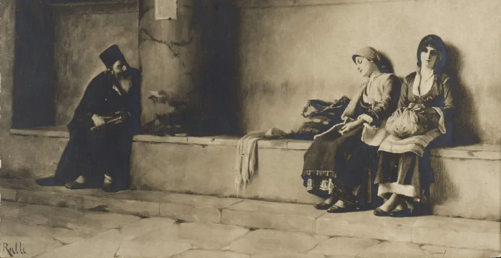 Die letzten Lichter — Th. Ralli — Salons de Paris - Vorderseite