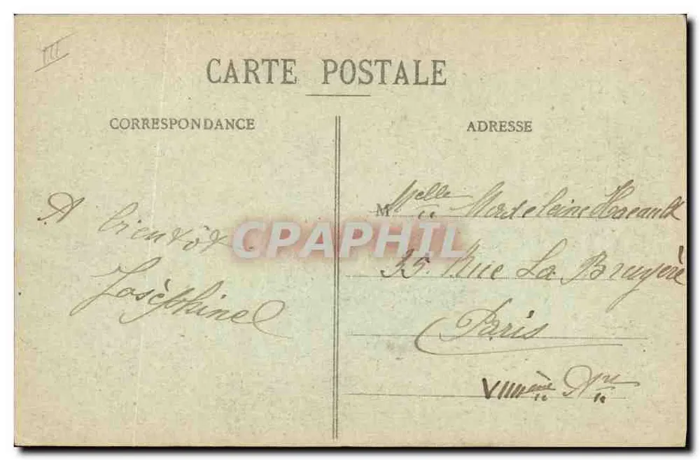Goélettes em Paimpol — As Canções de Botrel ilustradas por F. Hamonic — n°2375 - Verso
