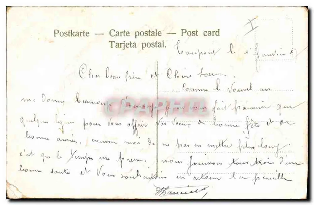 Buquê de violetas — Ano — Editor não identificado - Verso