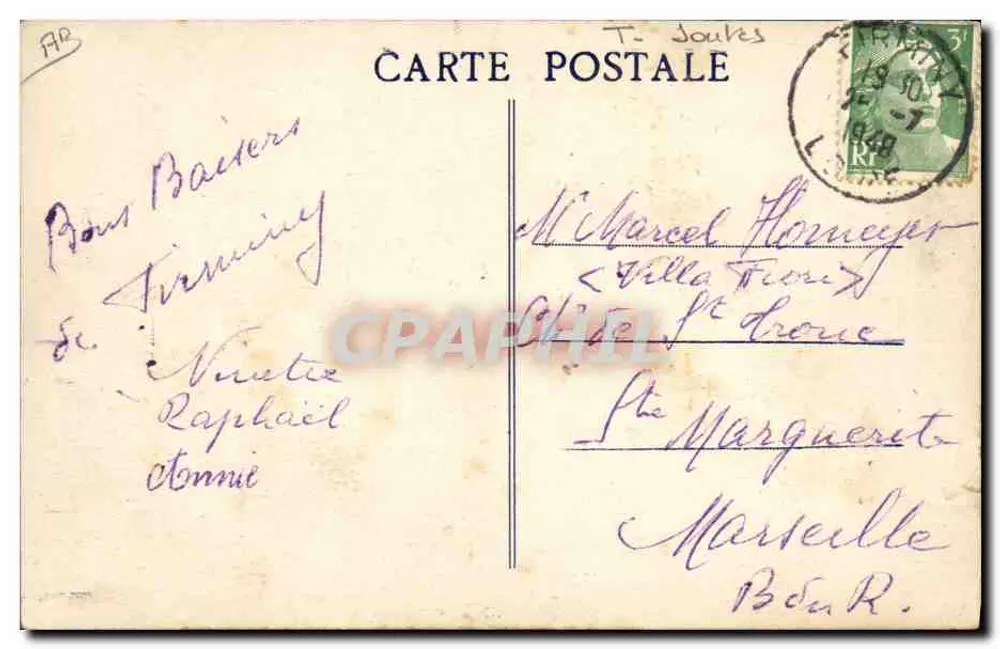 Le Pertuiset — As Joutes — Exclusividade See, tabacs - Firminy - Verso