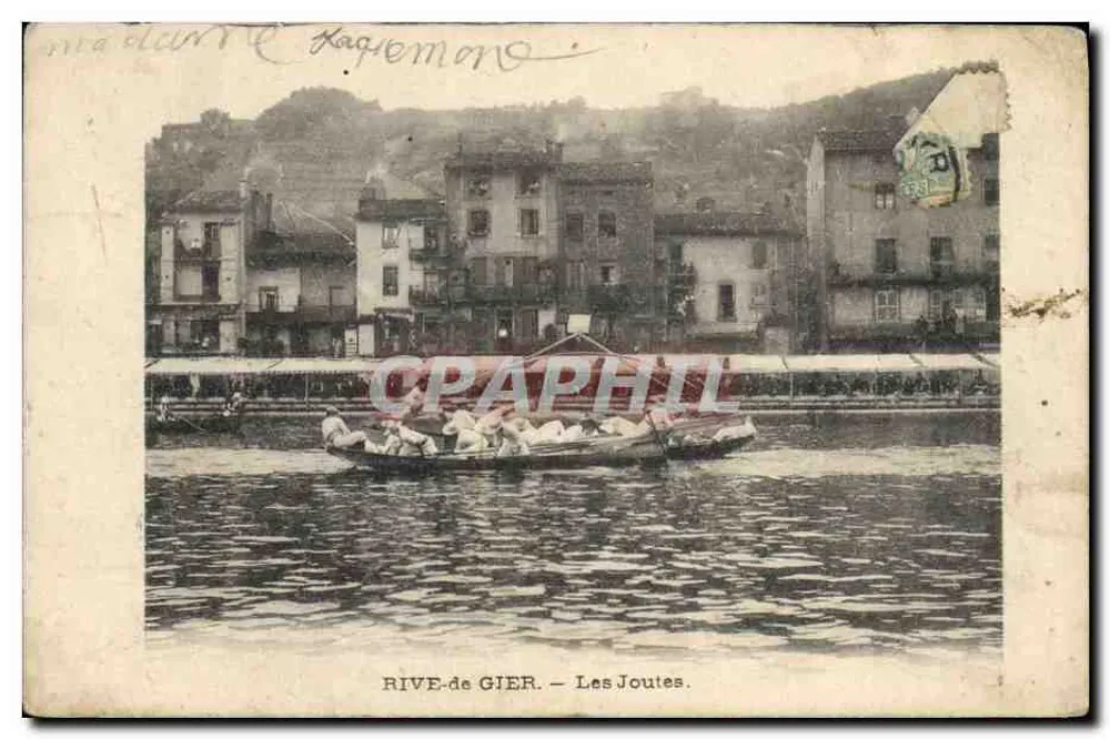 Rive-de-Gier — Les Joutes — éditeur imprimeur non visible - Frente