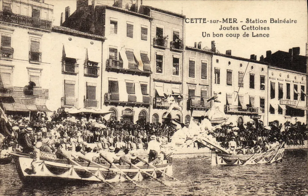 CETTE-sur-MER - Badeort - Cettoise Regatten - Vorderseite