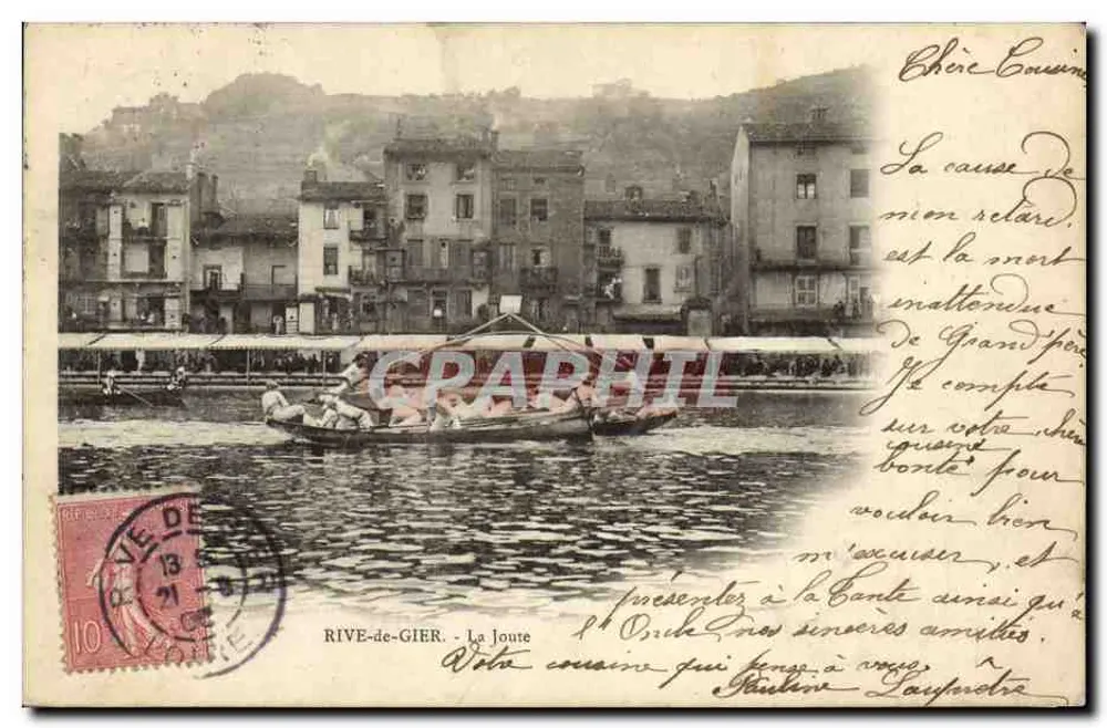 RIVE-de-GIER - La Joute — wydawca nieznany, numer seryjny nie widoczny - Awers