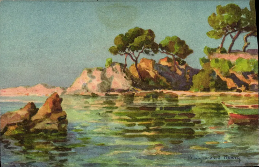 Umgebung des Cap Brun, Côte d'Azur — von Raymond Henry — n° 2450/1 - Vorderseite