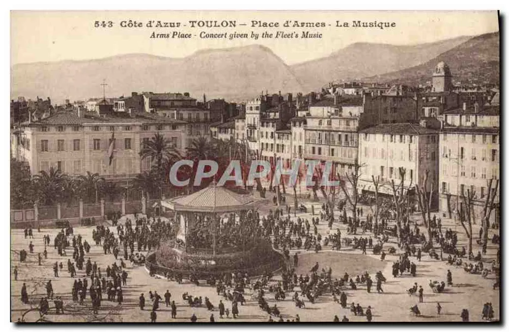 Toulon - Place d'Armes - La Musique - Vorderseite
