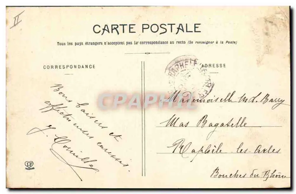 Toulouse - Konzert am Grand Rond — Verleger: P. G. P. Langlois, n° 48 - Rückseite