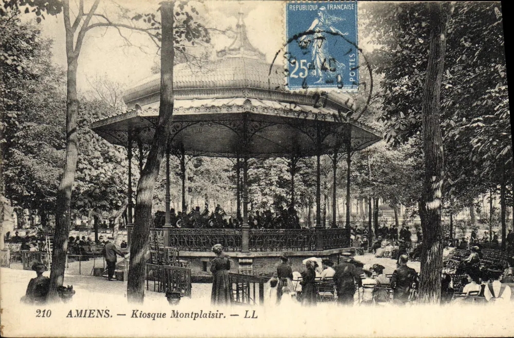 Amiens — Kiosque Montplaisir — LL - Frente