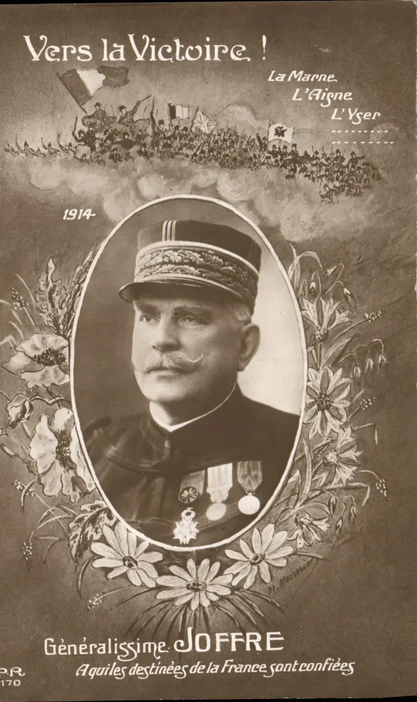 Generalissime Joffre — Auf zum Sieg! — Verlag M. Mecquenem, Nr. 170 - Vorderseite