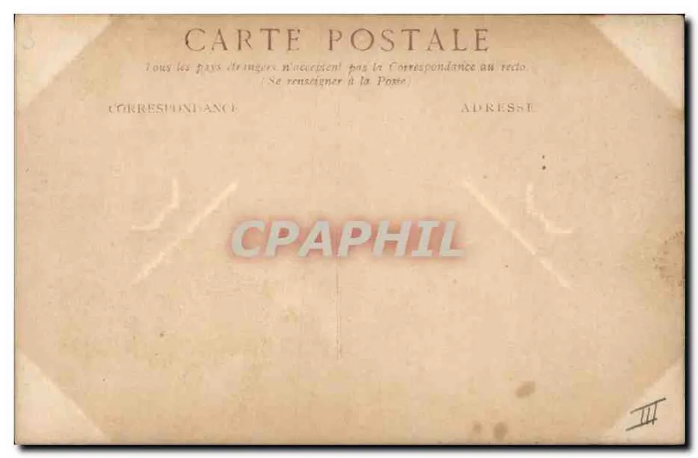 Geral Joffre — retrato em uniforme — cliché Géo. - Verso