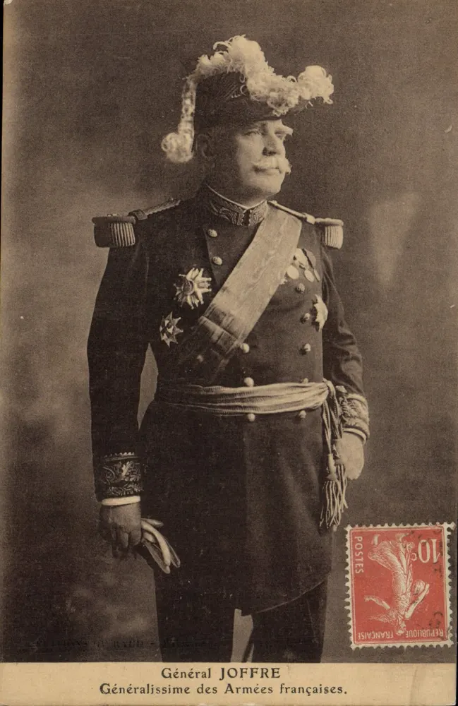 General Joffre — Oberbefehlshaber der französischen Armee — Verleger: G. Baud - Vorderseite