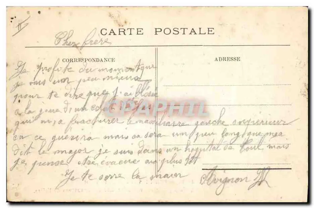 Prisão — Episódios da Guerra 1914 — EM, N° 201 - Verso