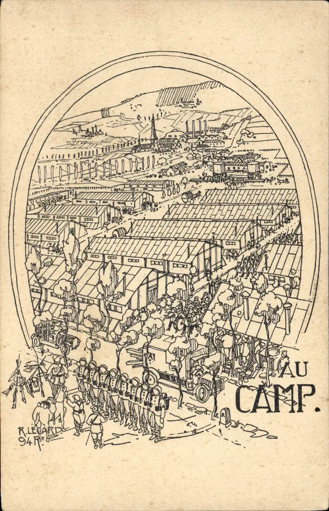 No Campo — R. Legard 94 R.F. — Editor não visível - Frente
