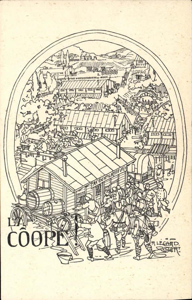 La Coope — Cooperativa — R. Lecard, 1941 - Frente