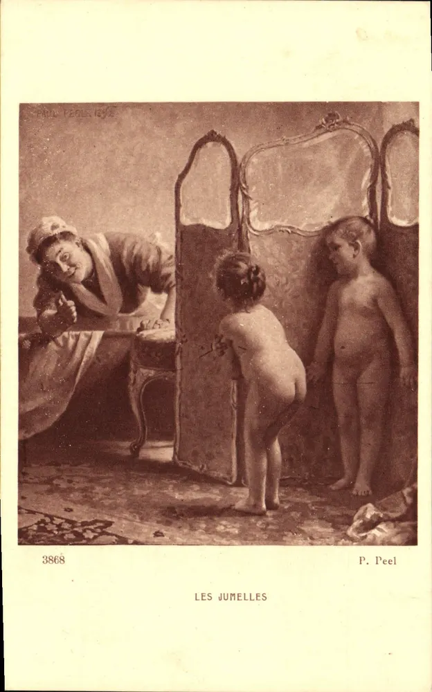 लेज़ जुमेल्स — पॉल प्यूग, 1895 — पी. पील, संख्या 3868 - आगे