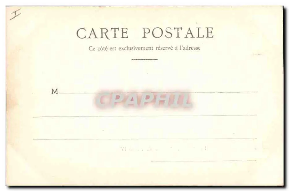 Louvre-Museum — Rubens — Apotheose von Henri IV — Verlag CG n°17 - Rückseite