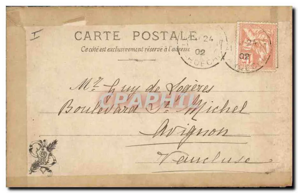 O cidre espalhado — J. Pecot-Ogier, Salão 1901 — S.I.P. N°206 - Verso