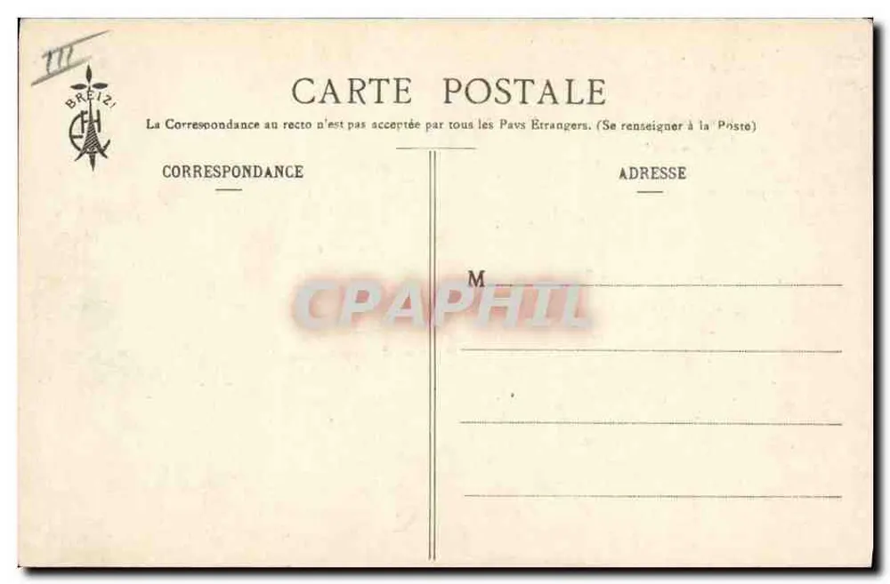 Les Petits Sabots — As Canções de Botrel ilustradas por F. Hamonic — n°2400 - Verso