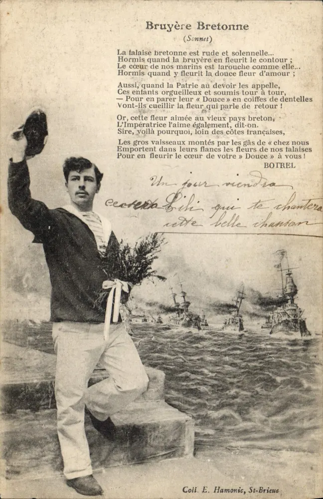 Marin breton — Bruyère Bretonne (Sonnet) — Coll. E. Hamonic, St-Brieuc - Frente