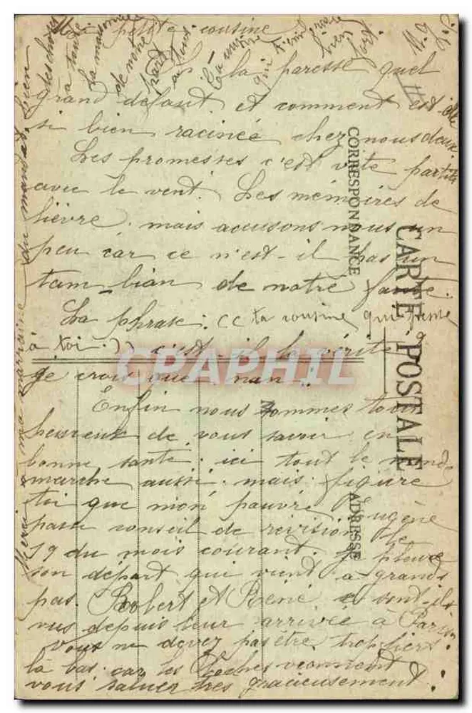 Marin breton — Bruyère Bretonne (Sonnet) — Coll. E. Hamonic, St-Brieuc - Verso