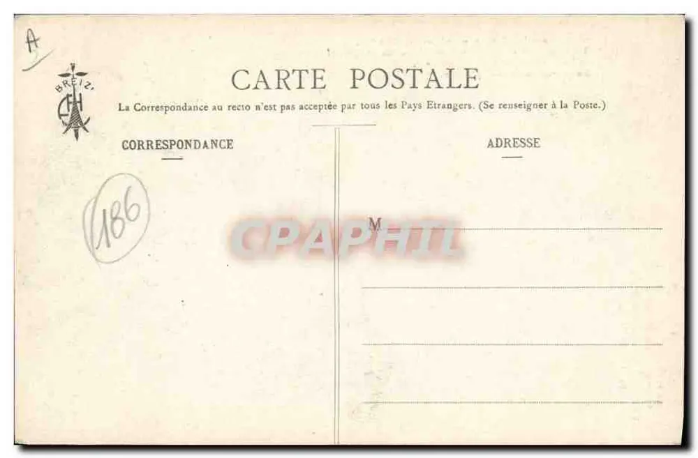 As Canções de Botrel — ilustradas por E. Hamonic — Breizh (Bretanha) - Verso