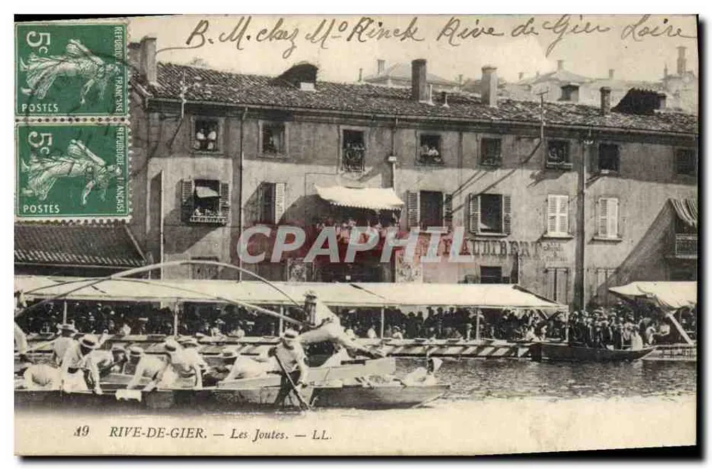 Rive-de-Gier — Joute — LL. n°49 - Awers
