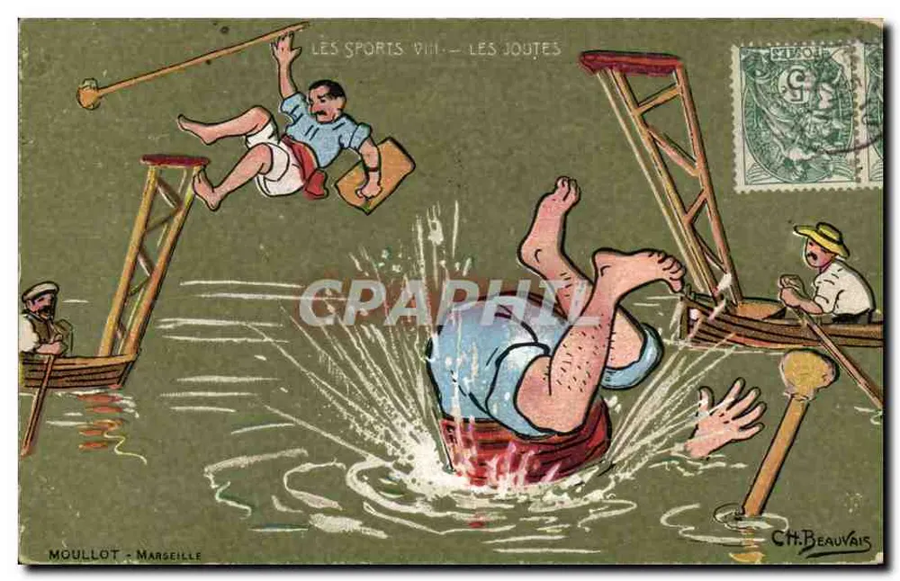 Os Esportes VIII — Os Brinquedos — MoulloT, Marselha - Frente