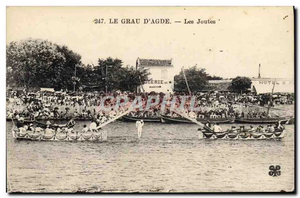 Le Grau d'Agde — As Joutes - Frente