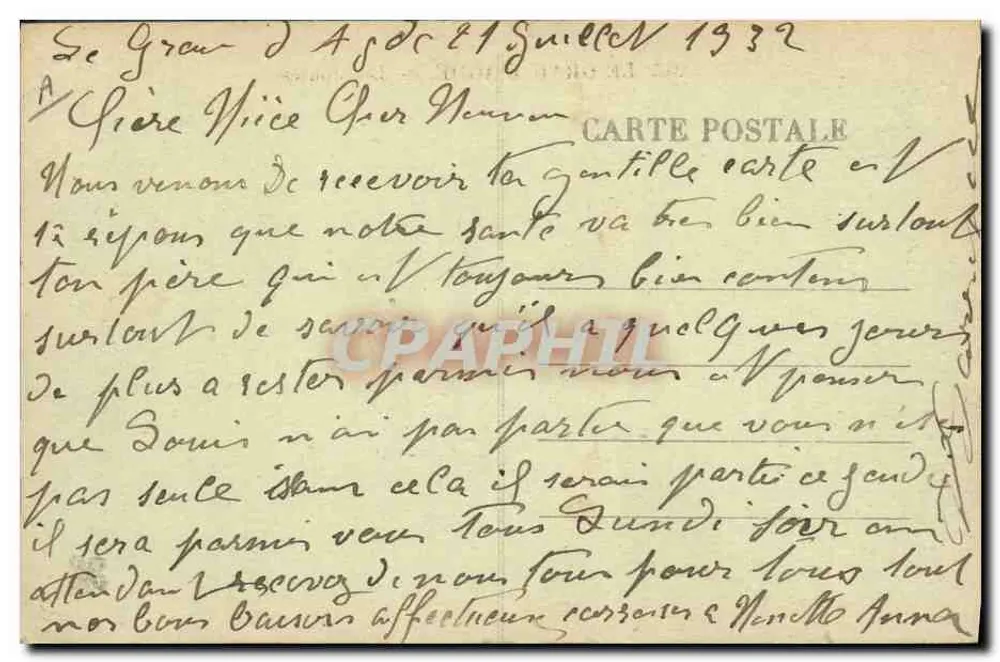 Le Grau d'Agde — As Joutes - Verso
