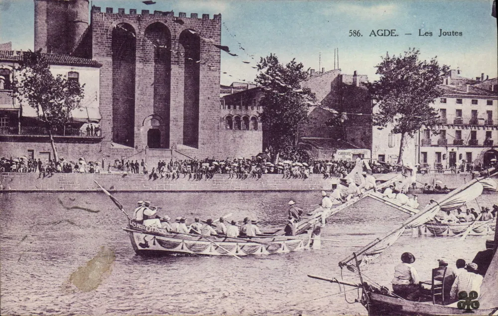 Agde — As Joutes — Editor Anônimo, n° 586 - Frente