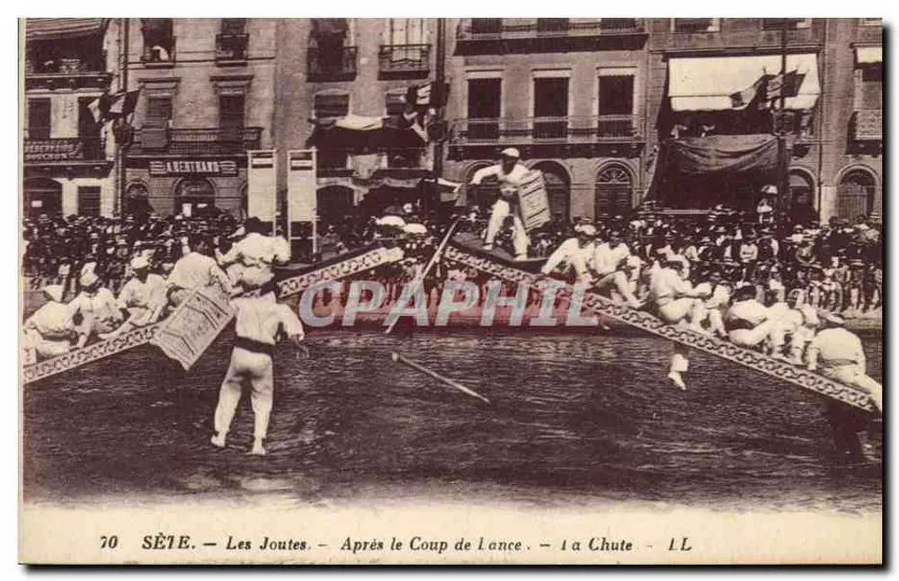Sète — As Joutes — Após o Lançamento — 1a Queda — 1L - Frente