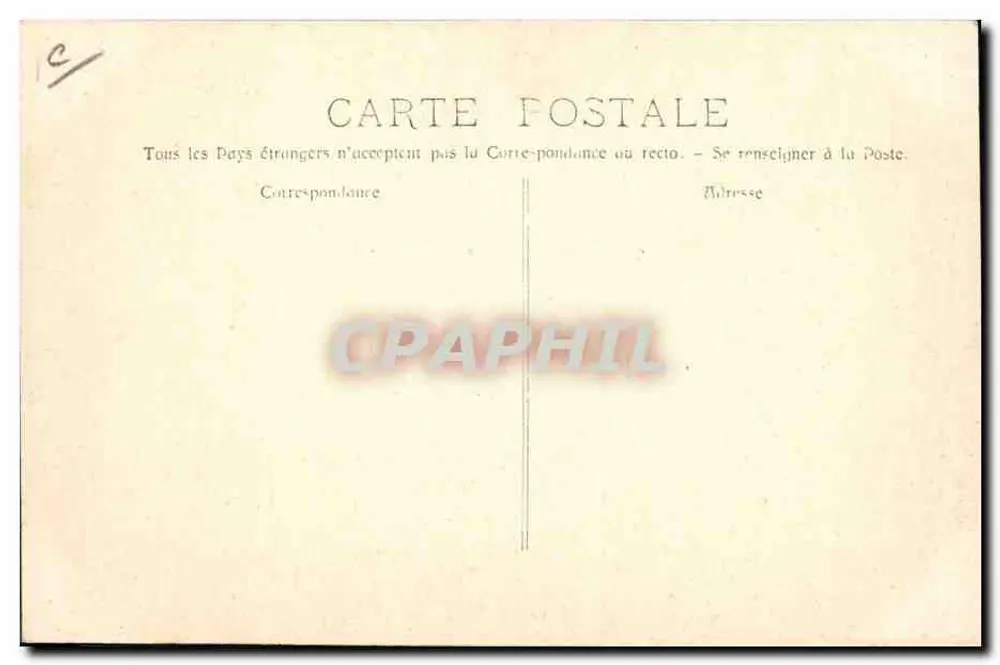 Celle - Die Turniere (Vorbereitung vor dem Kampf) — Verlag: Druckerei E. Lacour, Marseille — Seriennummer 4027 - Rückseite
