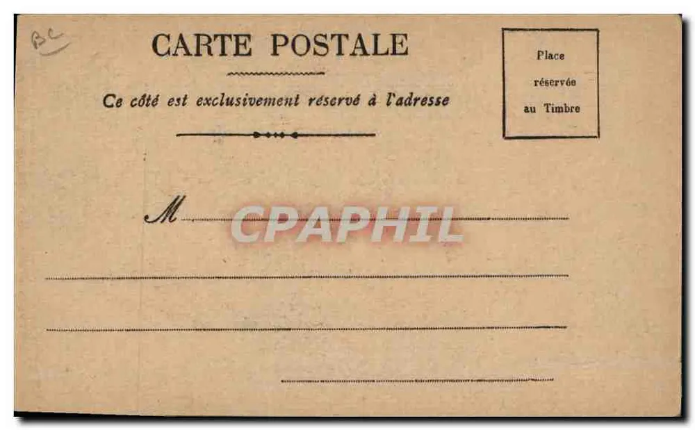 Edouard VII — Carte postal caricatura — Jogo de cartas dos soberanos - Verso