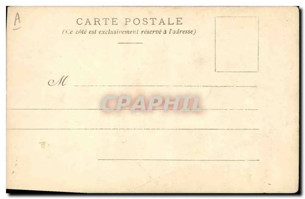 Frau in gelber Kleidung mit Trauben — Provence 1905 — Verlag: L. Moradi - Rückseite