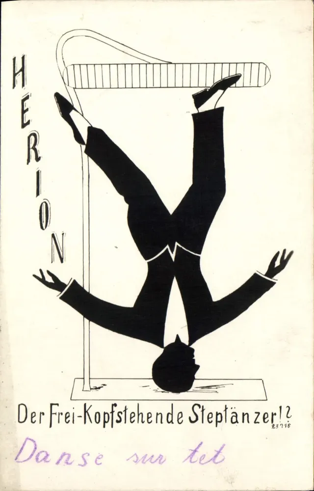 Dança sobre a cabeça — Herion — Editor Herion, n° 23718 - Frente