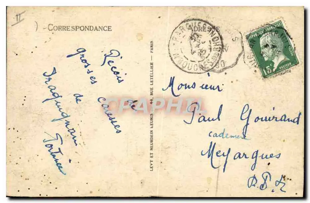 Draguignan - O Kiosque de Música — SELERCA, n°33 - Verso