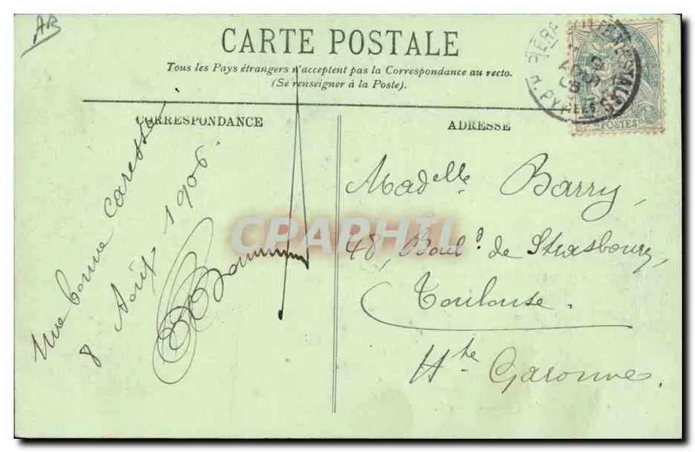 Cão dos Pirineus — LL. — N° 122 - Verso