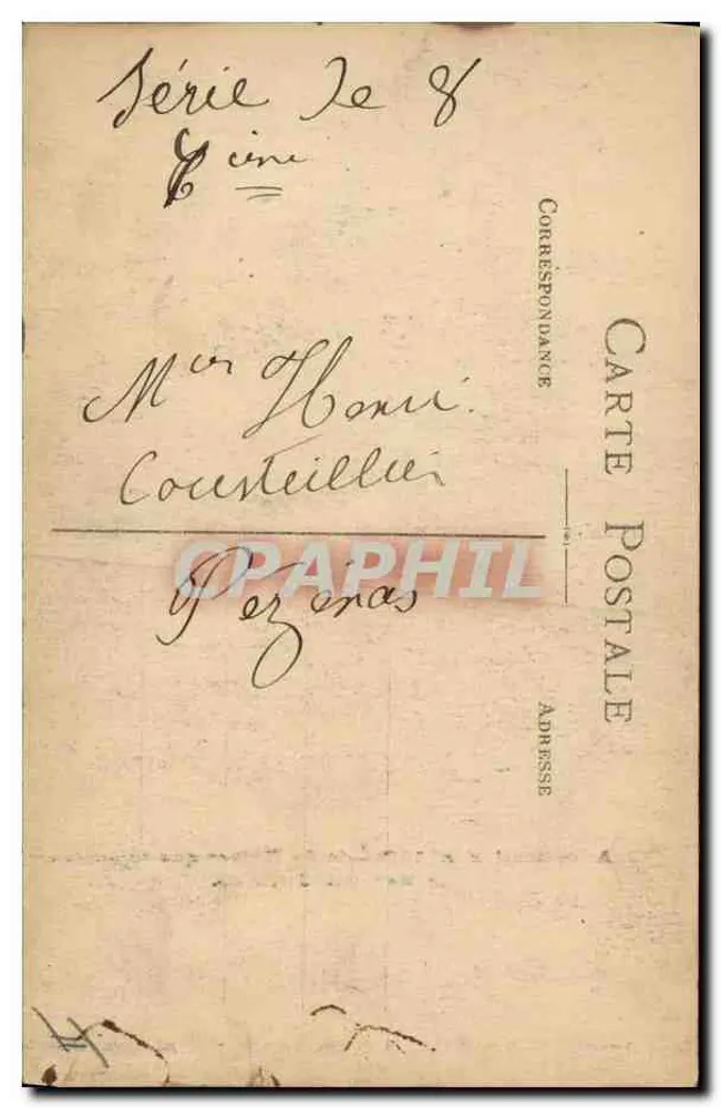 Drehe deinen Kopf und zeig deine Dicke! — Der Friede ist nicht mehr allein auf deinem Platz — In Berlin vor dem Kaiserpalast, was wird General JOFFRE antworten — Foto E. Michel, Place de la Bourse, Marseille - Rückseite