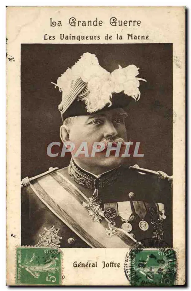 General Joffre — Die Sieger der Marne — Verleger nicht sichtbar - Vorderseite