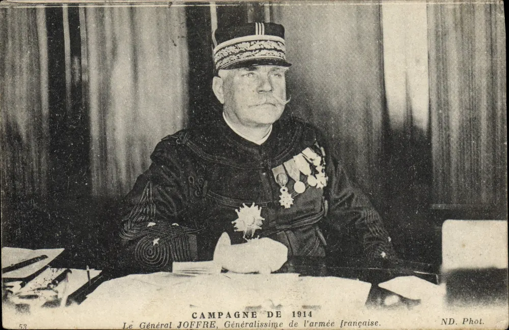 Le Général Joffre — Oberstkommandant der französischen Armee — ND. Phot. - Vorderseite