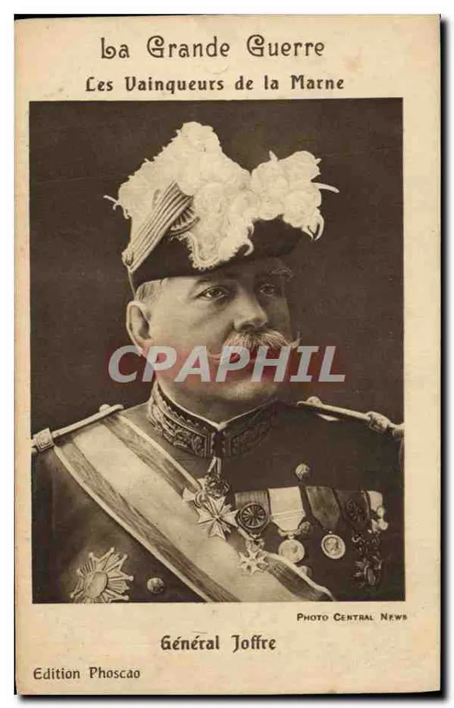 General Joffre — Die Sieger der Marne — Phoscao-Ausgabe - Vorderseite