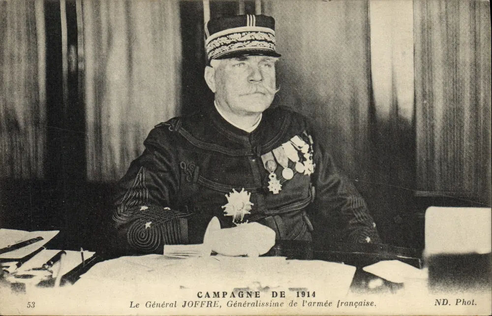 General JOFFRE — Kampagne 1914 — ND. Fot. - Vorderseite