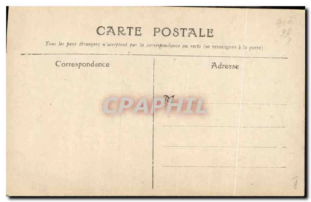 O Primeiro Decorado – 1914 — gravura de G. Romaine, assinada e datada 1914 - Verso